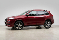 Jeep Cherokee KL 2013- гг. Боковые Подножки Maydos V1 (2 шт., Алюминий) фото 1