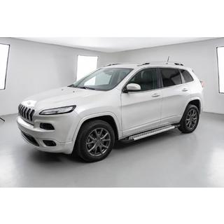 Боковые Подножки Vision New Grey (2 шт., Алюминий) Jeep Cherokee KL 2013- гг. фото 1