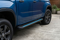 Ford Ranger 2022- гг. Боковые Подножки Maya Blue (2 шт., Алюминий) фото 1