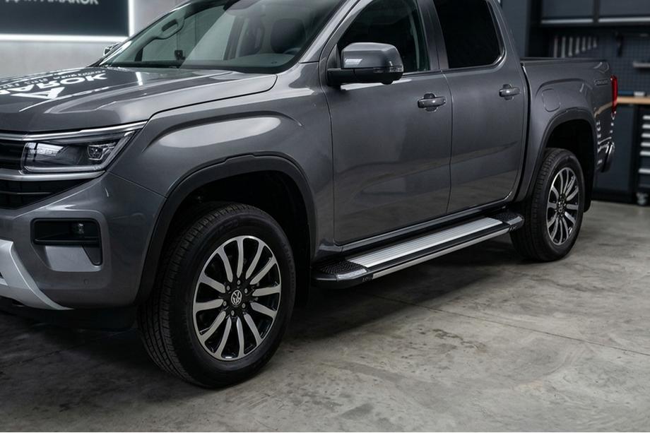 Ford Ranger 2022- гг. Боковые Подножки Rainbow (2 шт., Алюминий) Image