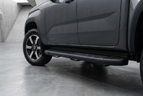 Ford Ranger 2022- гг. Боковые Подножки Bosphore Black (2 шт., Алюминий) фото 1