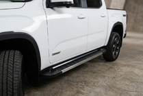 Ford Ranger 2022- гг. Боковые пороги RedLine V1 (2 шт., алюминий) фото 1