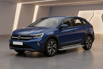 Volkswagen Taigo 2020- гг. Боковые Подножки Maydos V2 (2 шт., Алюминий) фото 1