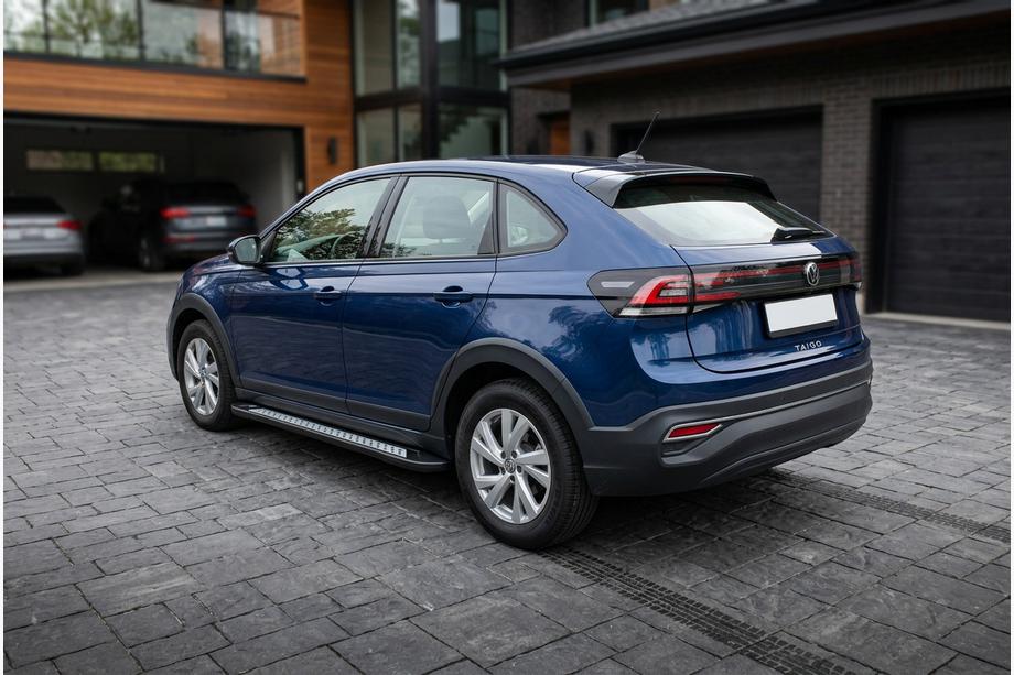 Volkswagen Taigo 2020- гг. Боковые Подножки Vision New Black (2 шт., Алюминий) Фото 1