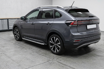 Volkswagen Taigo 2020- гг. Боковые Подножки Fullmond (2 шт., Алюминий) фото 1