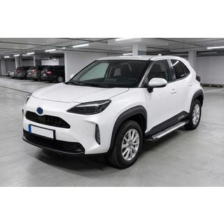 Боковые Подножки Line (2 шт., Алюминий) Toyota Yaris/Yaris Cross (XP210) 2020- гг. фото 1
