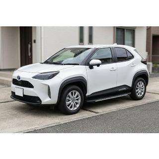 Боковые Подножки Bosphore Grey (2 шт., Алюминий) Toyota Yaris/Yaris Cross (XP210) 2020- гг. фото 1