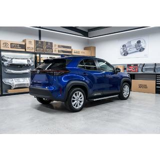 Боковые Подножки Maya V1 (2 шт., Алюминий) Toyota Yaris/Yaris Cross (XP210) 2020- гг. фото 1