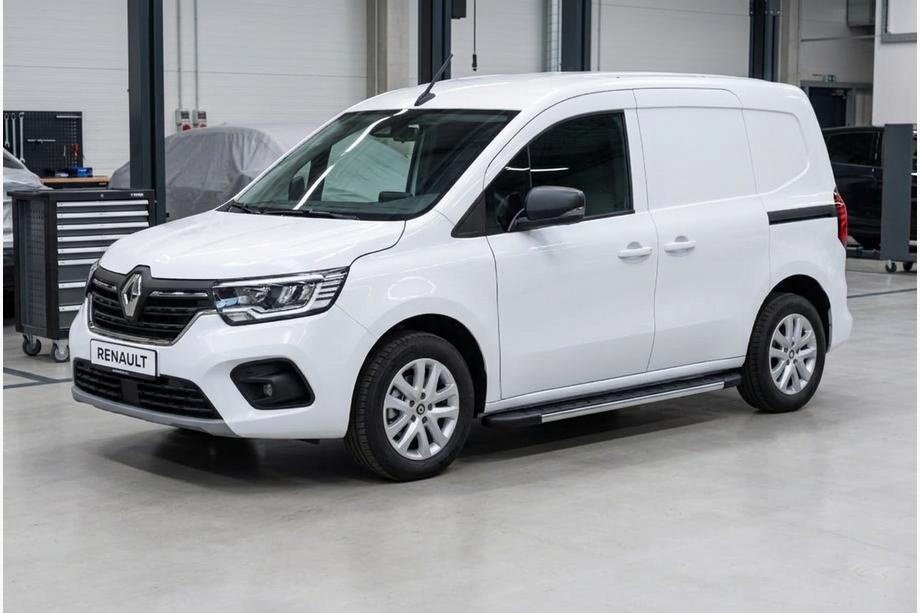 Renault Kangoo/Express 2021- гг. Боковые Подножки Duru (2 шт., Алюминий) Renault Express с 2021 года Image
