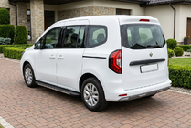 Renault Kangoo/Express 2021- гг. Боковые пороги Bosphorus Grey (2 шт., алюминий) фото 1