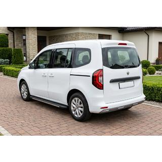 Боковые пороги Bosphorus Grey (2 шт., алюминий) Renault Kangoo/Express 2021- гг. фото 1