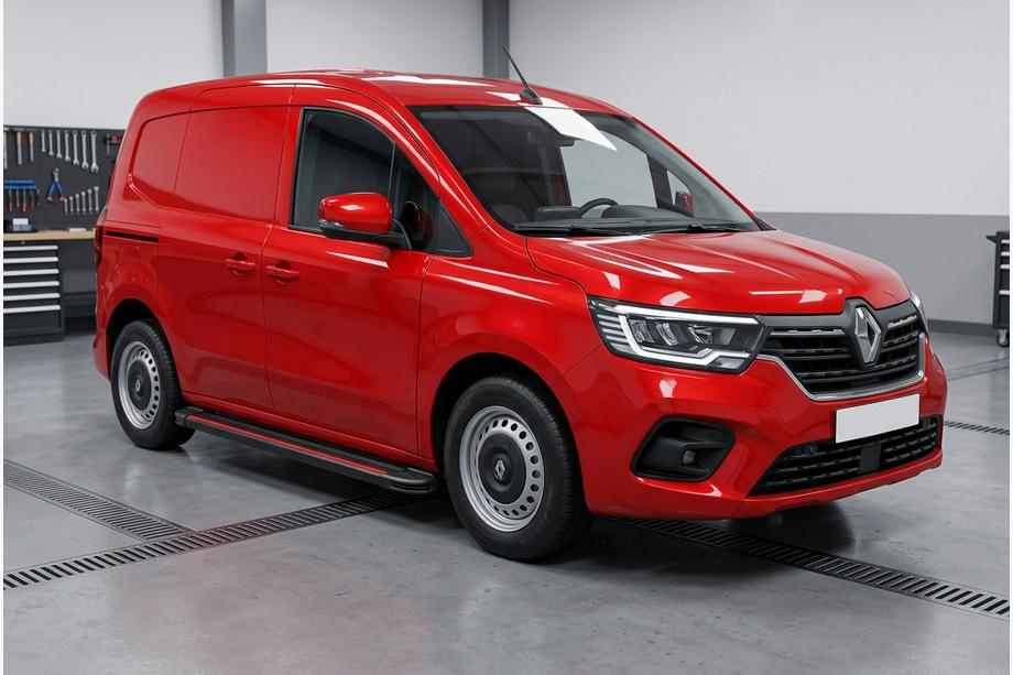 Renault Kangoo/Express 2021- гг. Боковые Подножки Maya Red (2 шт., Алюминий) Renault Express с 2021 года Image