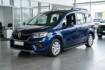 Renault Kangoo/Express 2021- гг. Боковые Подножки Allmond Black (2 шт., Алюминий) фото 1