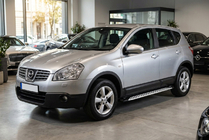 Nissan Qashqai 2007-2010 гг. Боковые Подножки Shining V1 (2 шт., Алюминий) фото 1