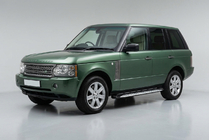 Range Rover III L322 2002-2012 гг. Боковые Подножки Shining V1 (2 шт., Алюминий) фото 1