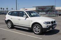 BMW X3 E83 2003-2010 гг. Боковые Подножки Shining V1 (2 шт., Алюминий) фото 1