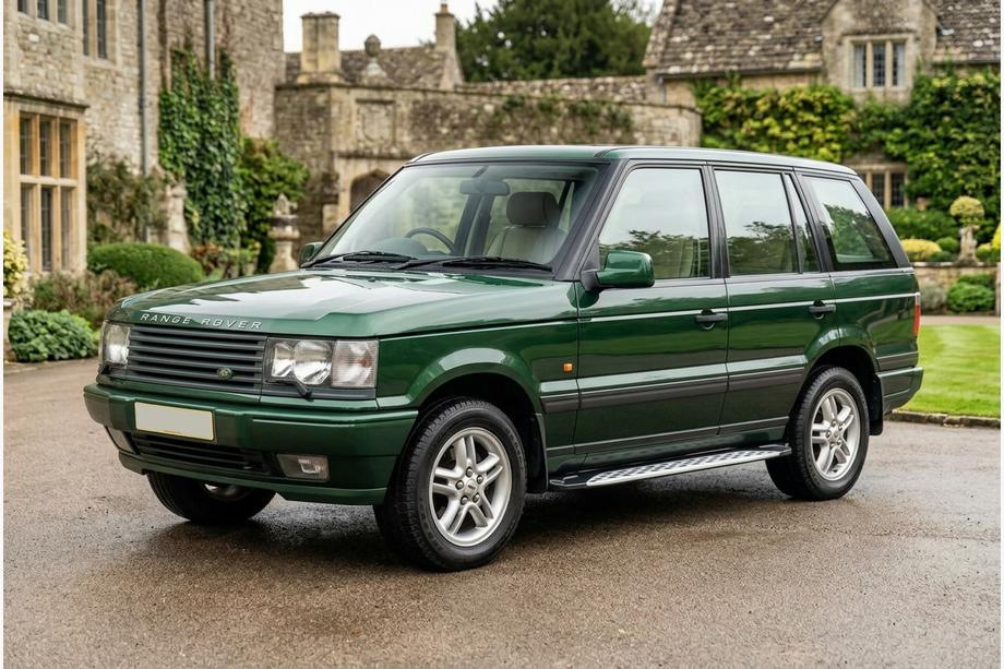 Range Rover II P38A 1997-2002 гг. Боковые Подножки Shining V1 (2 шт., Алюминий) Image