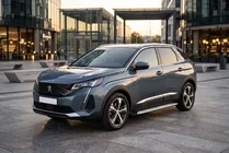 Peugeot 3008 2016-2023 гг. Боковые Подножки Shining V1 (2 шт., Алюминий) фото 1