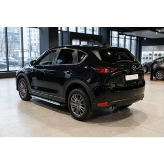 Боковые Подножки Shining V1 (2 шт., Алюминий) Mazda CX-5 2017–2025 гг. фото 1