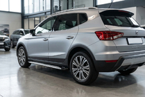 Seat Arona 2017- гг. Боковые Подножки Shining V1 (2 шт., Алюминий) фото 1
