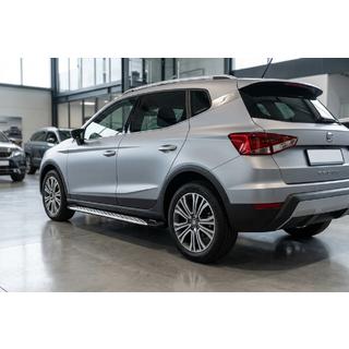 Боковые Подножки Shining V1 (2 шт., Алюминий) Seat Arona 2017- гг. фото 1