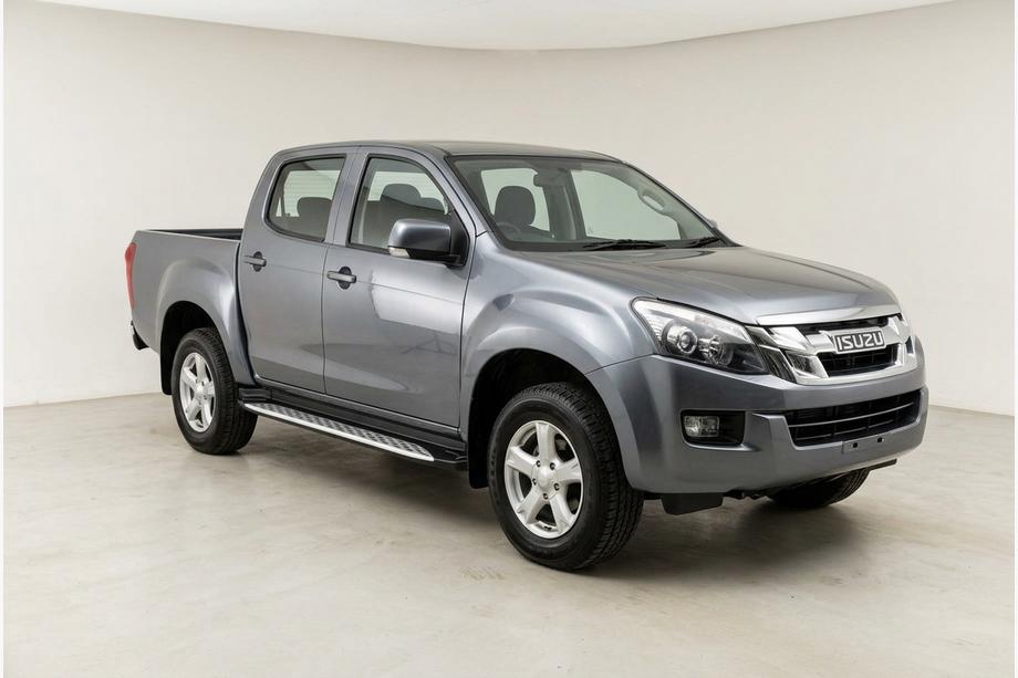 Isuzu D-Max 2011-2019 гг. Боковые Подножки Shining V1 (2 шт., Алюминий) Фото 1