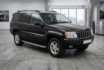 Jeep Grand Cherokee WJ 1999-2004 гг. Боковые Подножки Maydos V1 (2 шт., Алюминий) фото 1
