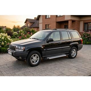 Боковые Подножки Vision New Grey (2 шт., Алюминий) Jeep Grand Cherokee WJ 1999-2004 гг. фото 1