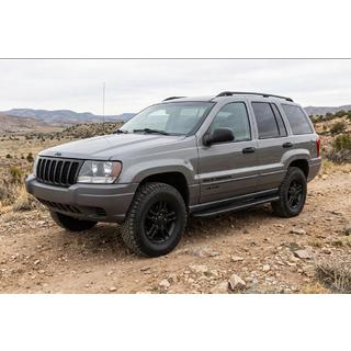 Боковые Подножки Bosphore Black (2 шт., Алюминий) Jeep Grand Cherokee WJ 1999-2004 гг. фото 1