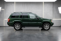 Jeep Grand Cherokee WJ 1999-2004 гг. Боковые пороги RedLine V1 (2 шт., алюминий) фото 1