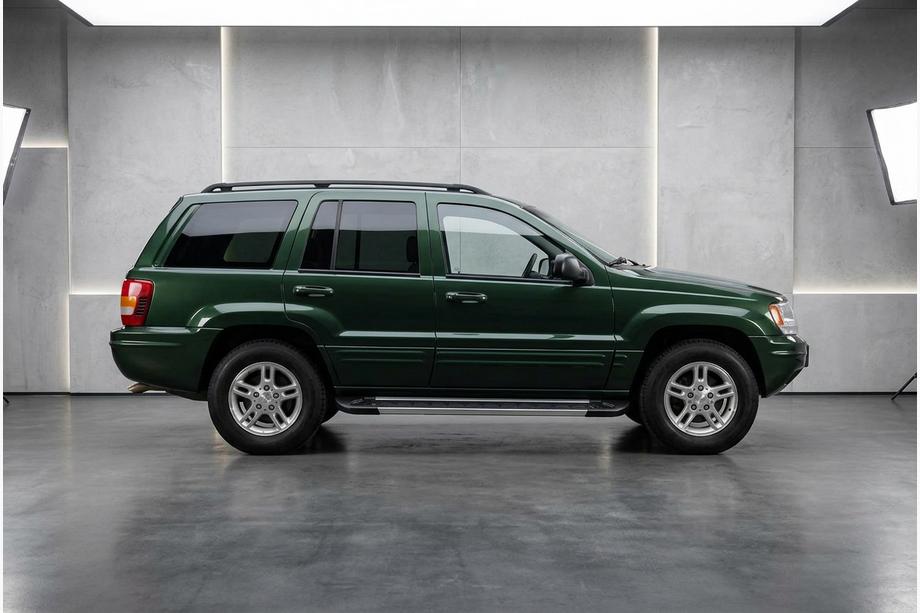 Jeep Grand Cherokee WJ 1999-2004 гг. Боковые пороги RedLine V1 (2 шт., алюминий) Image