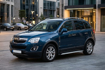 Opel Antara 2006-2017 гг. Боковые Подножки Shining V1 (2 шт., Алюминий) 2007-2015 фото 1