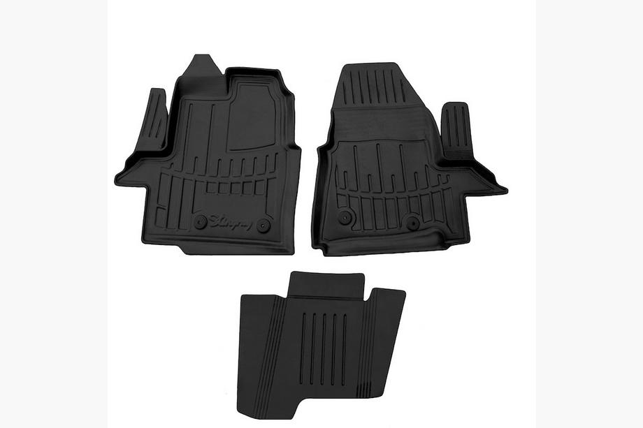 Ford Custom 2013-2022 гг. Коврики Stingray 3D (3 шт., полиуретан) Image