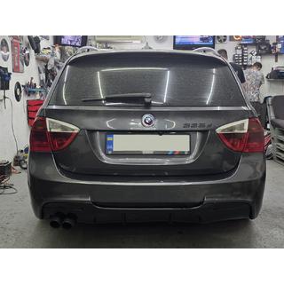 Юбилейная эмблема 74мм (задняя) BMW 3 серия E90/E91 2005-2011 гг. фото 3