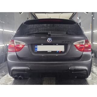 Юбилейная эмблема 74мм (задняя) BMW 3 серия E90/E91 2005-2011 гг. фото 1