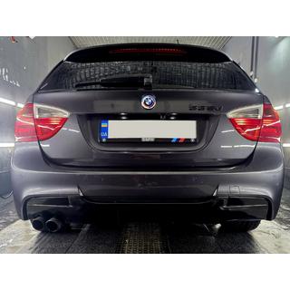 Юбилейная эмблема 74мм (задняя) BMW 3 серия E90/E91 2005-2011 гг. фото 4