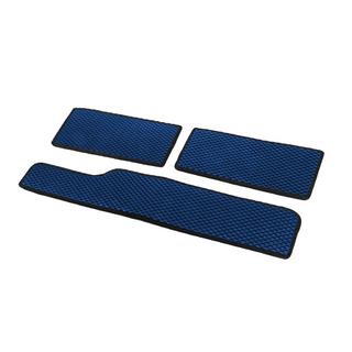 Полиуретановые коврики на пороги (3 шт, EVA, Синий) Mercedes Sprinter W901/902/903/904/905 1995–2006 гг. фото 2