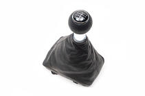Audi A4 B7 2004-2008 гг. Ручка КПП + Чехол (Эко-кожа) 6-ступенчатая фото 5