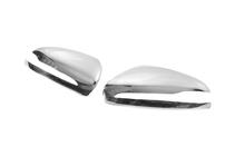 Mercedes E-class W213 2016-2023 гг. Накладки на Зеркала (2 шт, Нержавейка) фото 4
