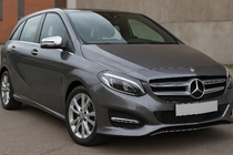 Mercedes B-class W246 2011-2018 гг. Накладки на Зеркала (2 шт, Нержавейка) фото 3