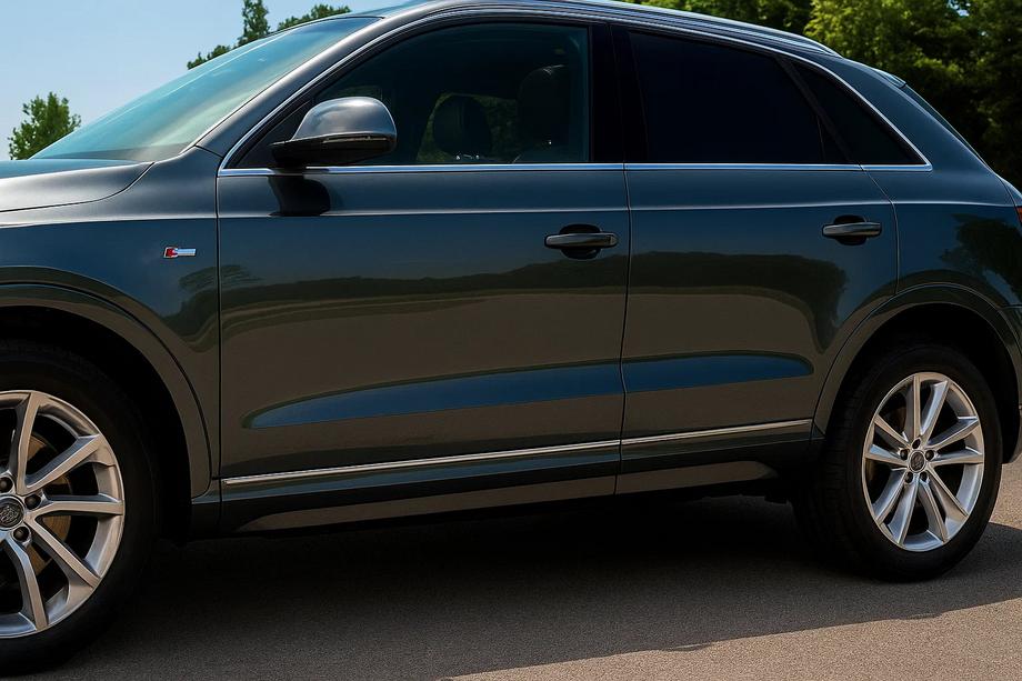Audi Q3 2011-2019 гг. Молдинги на двери Нержавеющая сталь (4 шт) Image