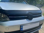 Volkswagen Golf 7/E-Golf 2012-2020 гг. Хром накладки на решетку (верх, нержавейка) фото 1