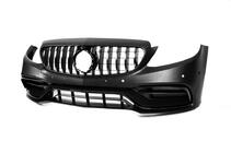 Mercedes C-class W205 2014-2021 гг. Комплект обвеса с диффузором (дизайн AMG C63 2018-2021) фото 10