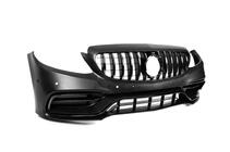 Mercedes C-class W205 2014-2021 гг. Комплект обвеса с диффузором (дизайн AMG C63 2018-2021) фото 12
