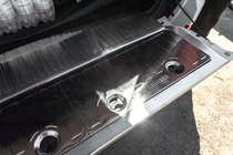 Toyota Land Cruiser 200 2007-2021 гг. Комплект вставок в багажник из нержавеющей стали фото 9