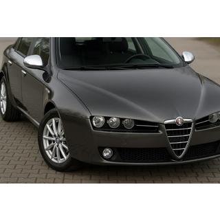 Накладки на Зеркала (2 шт, Нержавейка) Carmos Alfa Romeo 159 2005–2011 гг. фото 1