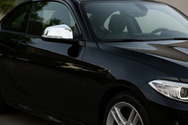 BMW 2 серия F22/F23 2014-2021 гг. Накладки на Зеркала (2 шт, Нержавейка) Carmos фото 1