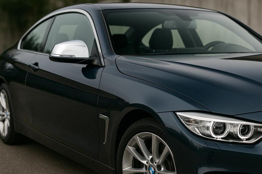 BMW 4 серия F32/F33/F36 2012-2020 гг. Накладки на Зеркала (2 шт, Нержавейка) Carmos Image