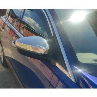 Накладки на Зеркала (2 шт, Нержавейка) Opel Grandland X 2017- гг. фото 1