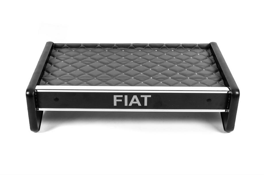 Fiat Ducato 2006-2025 гг. Полка на панель (Серая с серой строчкой) с 2014 Image